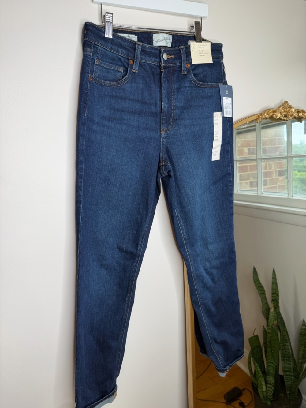 a new day Dark Blue High-Rise Skinny Jeans